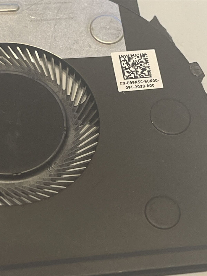 Dell Inspiron 7306 2-in-1 Laptop  CPU Cooling Fan 99N5C 099N5C P2