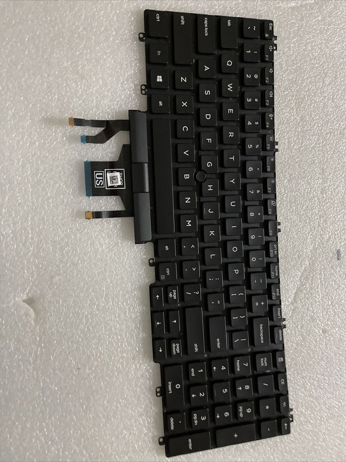 Dell Latitude 5500 5501 5510 5511 US English Backlit keyboard MMH7V 0MMH7V