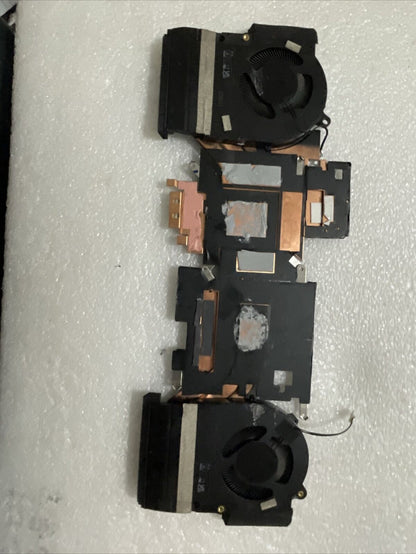 Dell OEM Alienware M15 R7 CPU / GPU Cooling Heatsink Fan Assembly DVK49 0DVK49