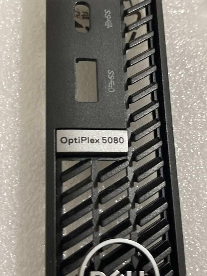 DELL OPTIPLEX 5080 MICRO FRONT BEZEL 8R7XR 08R7XR HT TN Grade A