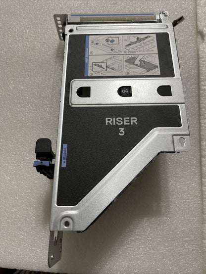 Dell R750/R7525 Riser 3B 2x8 FH With Bracket 5w43g 05W43G H1 K3