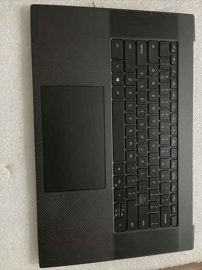 Dell XPS 17 9700 9710 9720 Touchpad Palmrest US Backlit Keyboard DW67K W20R5 HP1