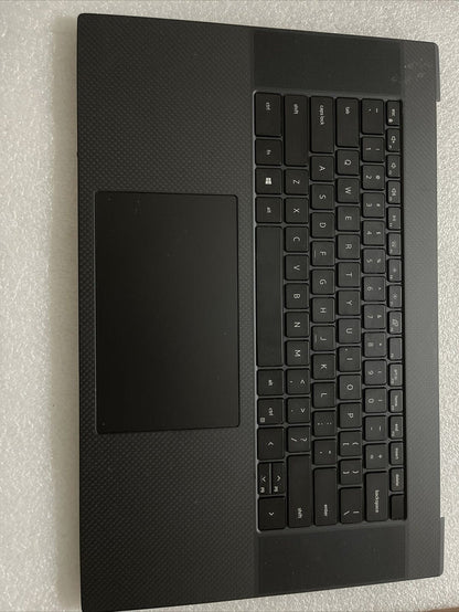 Dell XPS 17 9710  Laptop Palmrest US/EN Backlit Keyboard Speakers 9HJJX H2 D5
