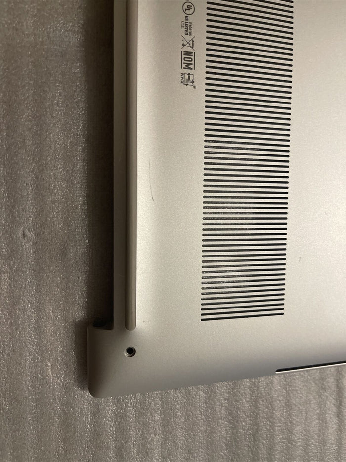 Dell  XPS 9500 15 Bottom Base Metal Cover W/Audio Port KVD7H DWT74 0DWT74 H4 C4