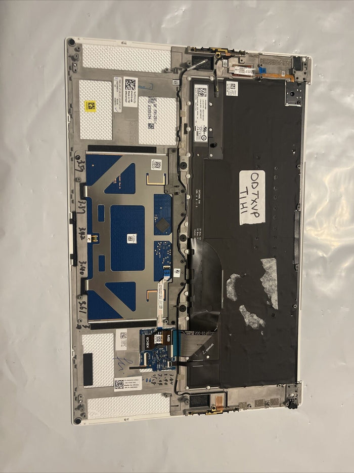 Dell XPS 9500 9510 Precision 5750 Palmrest Touchpad US BCL Keyboard DTXVP T1