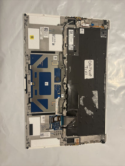 Dell XPS 9500 9510 Precision 5750 Palmrest Touchpad US BCL Keyboard DTXVP T1