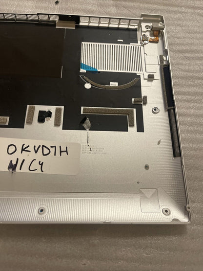 Dell  XPS 9500 Bottom Base Metal Cover W/Audio Port 0KVD7H DWT74 0DWT74 H1 C4