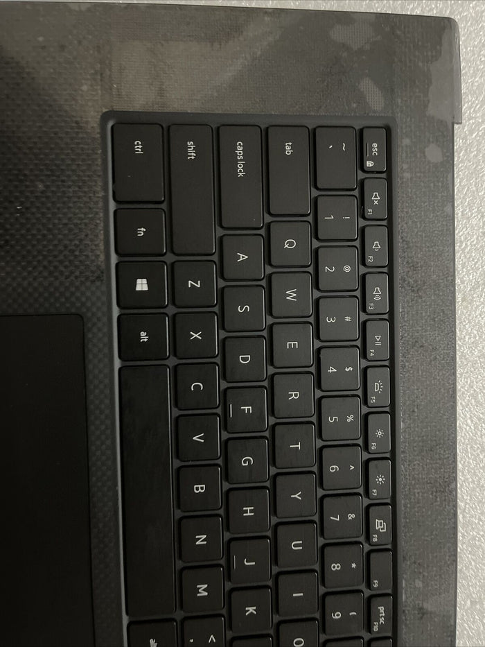 Dell XPS 9720 Touchpad Palmrest Backlit US English Keyboard  0FWJ2 NH D5
