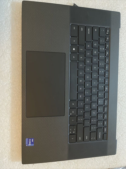 Dell XPS 9730 Laptop Palmrest Backlit US English Keyboard Speakers KD9RF S2 P5