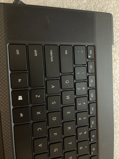 Dell XPS 9730 Laptop Palmrest Backlit US English Keyboard Speakers KD9RF S2 P5