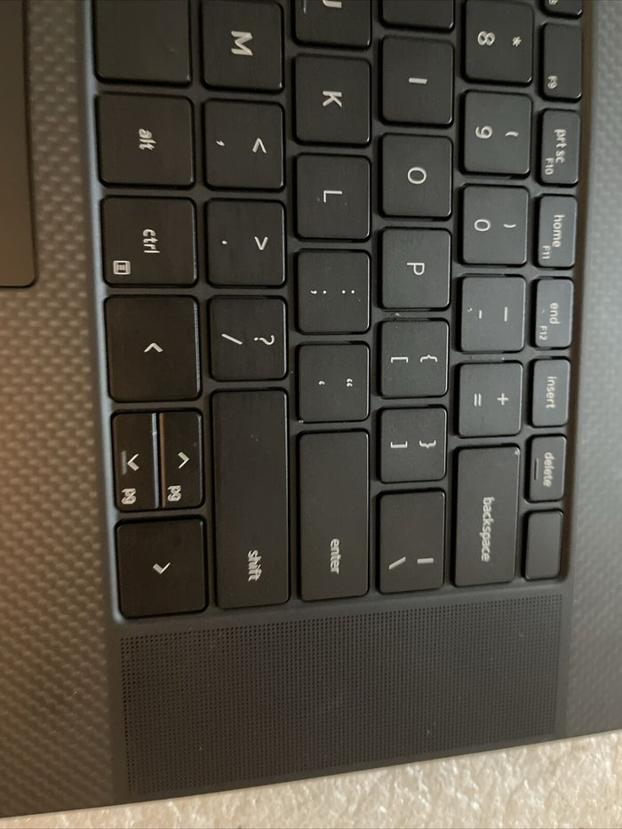 Dell XPS 9730 Laptop Palmrest Backlit US English Keyboard Speakers KD9RF S2 P5