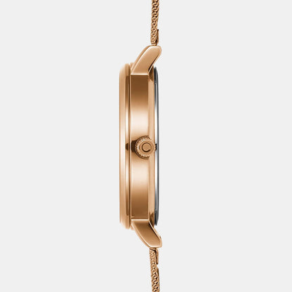Obaku Men Round Beige watch
