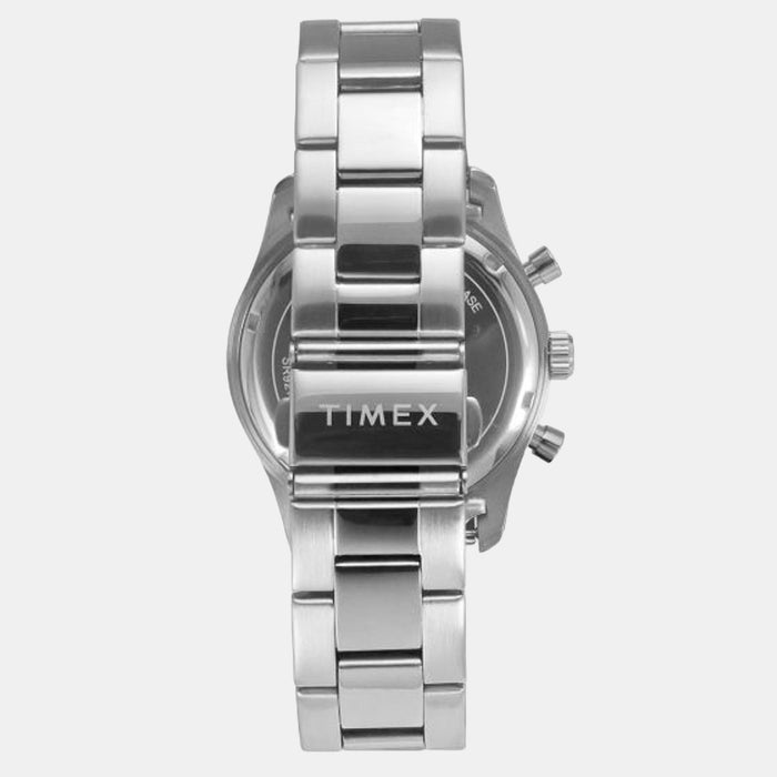 E Class Men Quartz Blue Dial Multi-Function Stainless Steel Watch TWEG22203