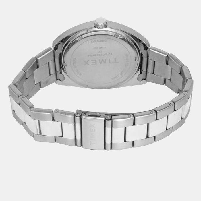 E Class Men Quartz Green Dial Multi-Function Stainless Steel Watch TWEG22300