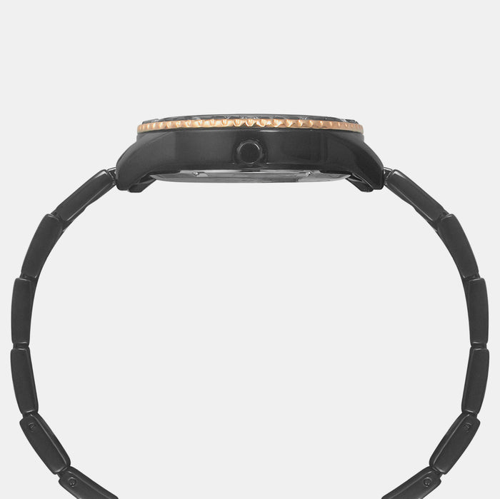 Timex Stainless Steel Black watch