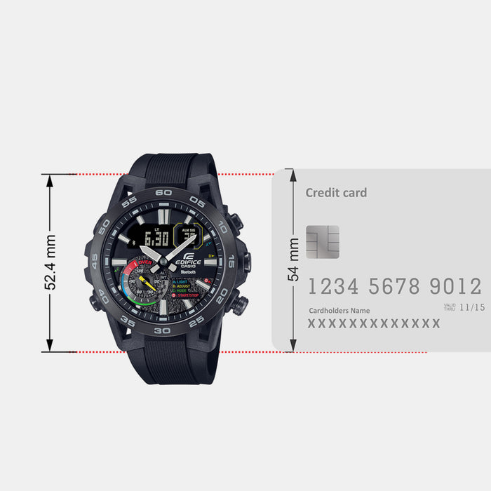 Casio 52 mm Black Quartz watch