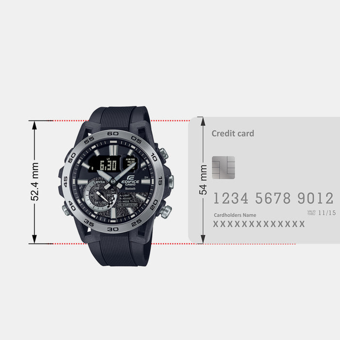 Casio 52 mm Black Quartz watch