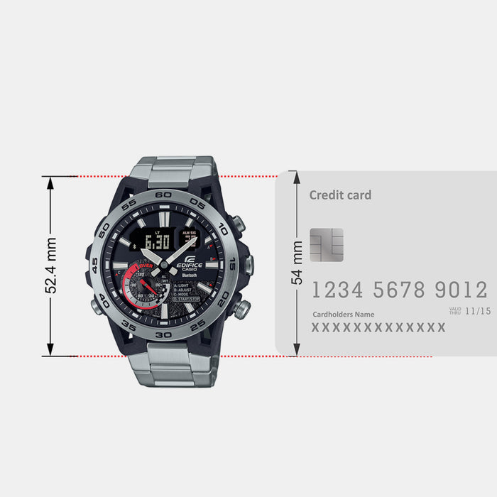 Casio Round Quartz Analog-Digital Men watch
