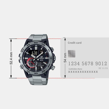 Casio Round Quartz Analog-Digital Men watch