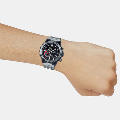 Casio Stainless Steel Black watch