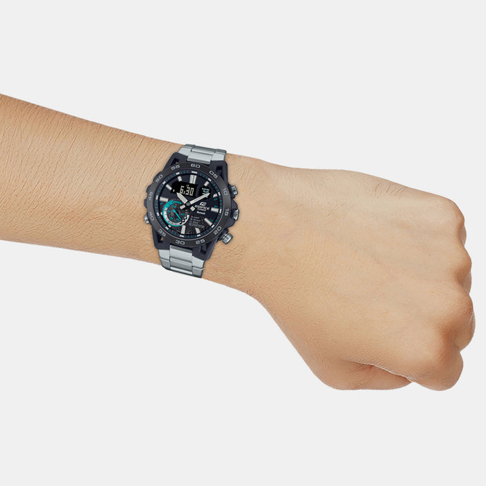Casio Stainless Steel Black watch