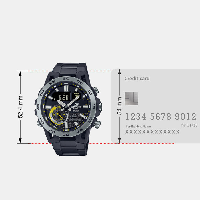 Casio Round Quartz Analog-Digital Men watch