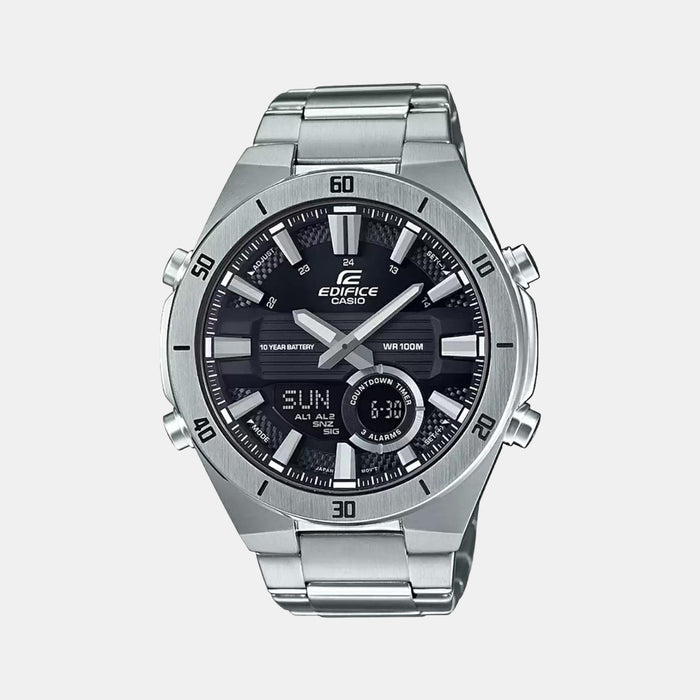 Casio Round Black Analog-Digital watch
