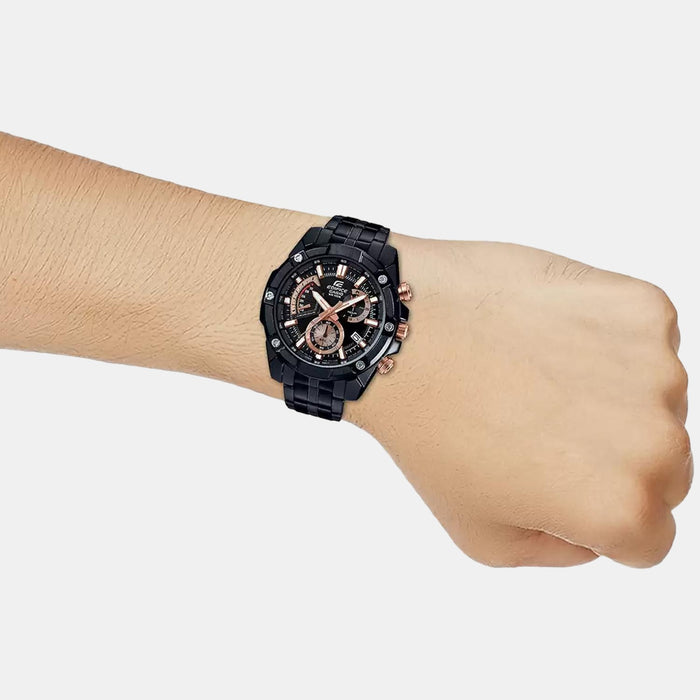 Casio Round Quartz Chronograph Men watch