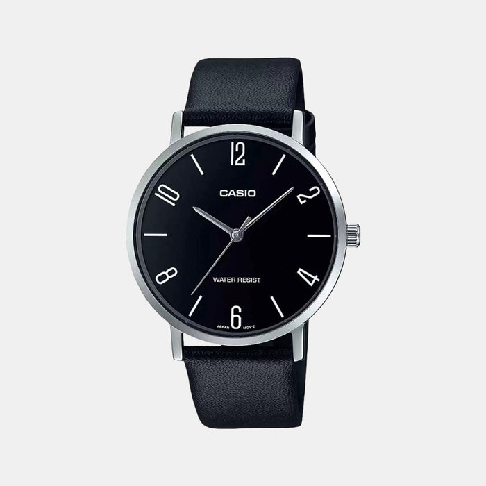 Casio Round Black Analog watch