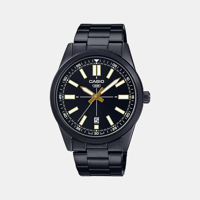 Casio Round Black Analog watch