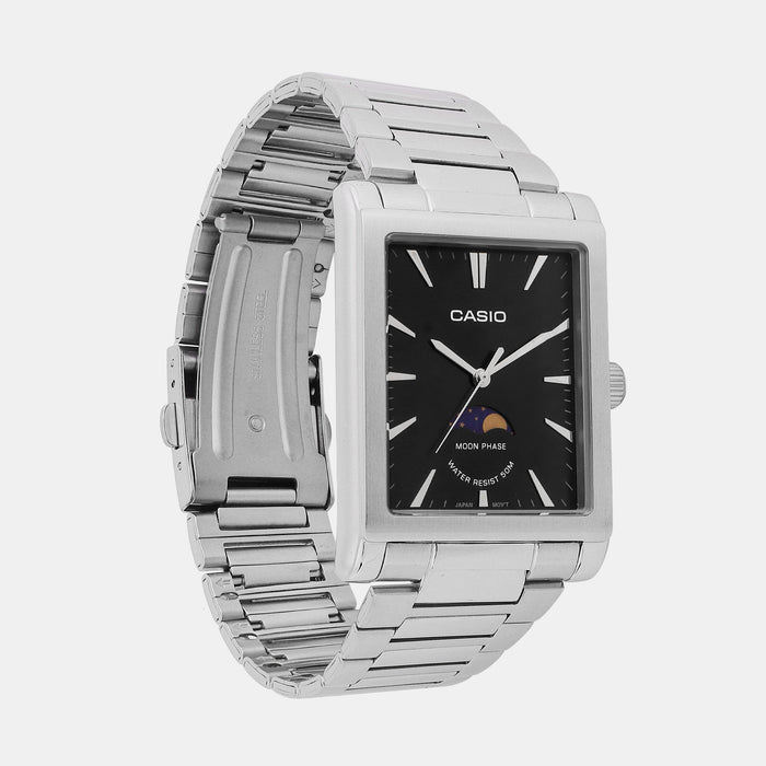 Casio Men Rectangular Black watch