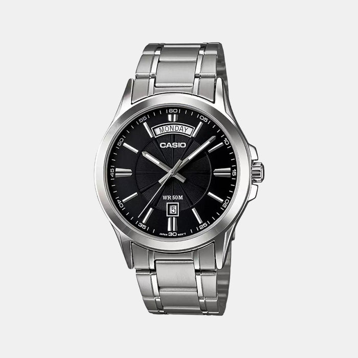 Casio Round Black Analog watch