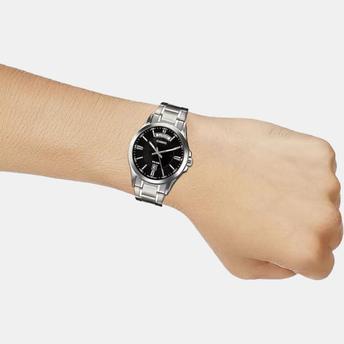 Casio Stainless Steel Black watch