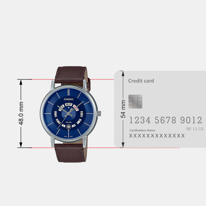 Casio Round Quartz Analog Men watch