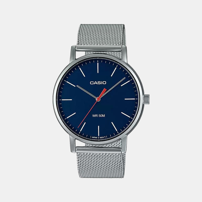 Casio Round Blue Analog watch