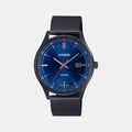 Enticer Men Quartz Blue Dial Analog Mesh Watch A2104