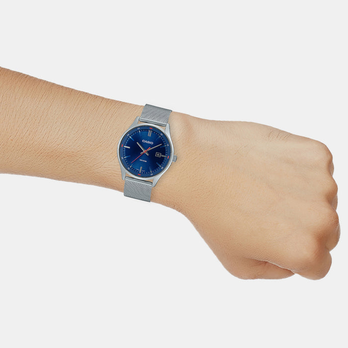 Casio Stainless Steel Blue watch