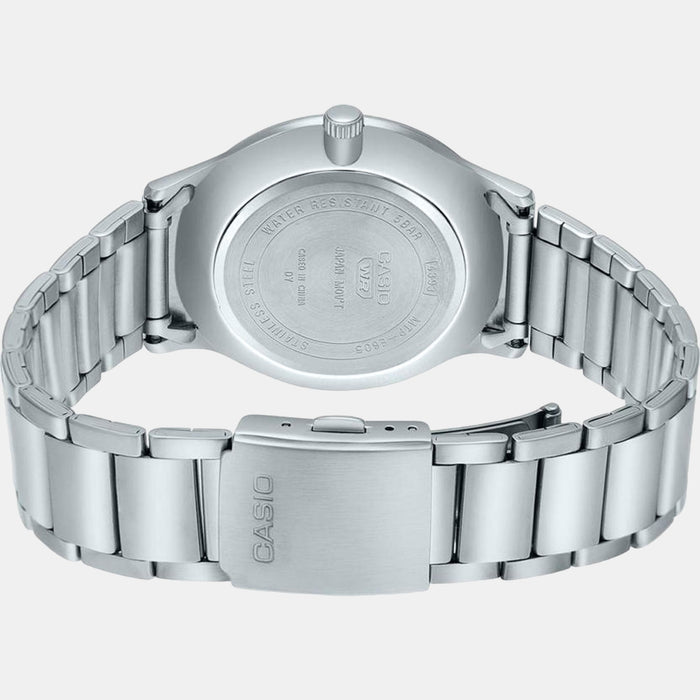 Enticer Men Quartz Blue Dial Analog Stainless Steel Watch A2111