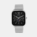 Casio Rectangular Grey Chronograph watch