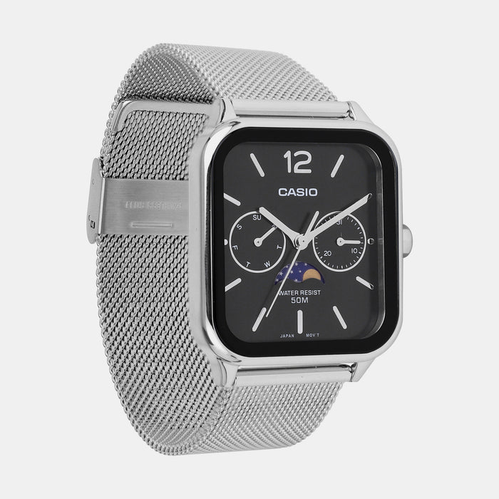 Casio Men Rectangular Grey watch