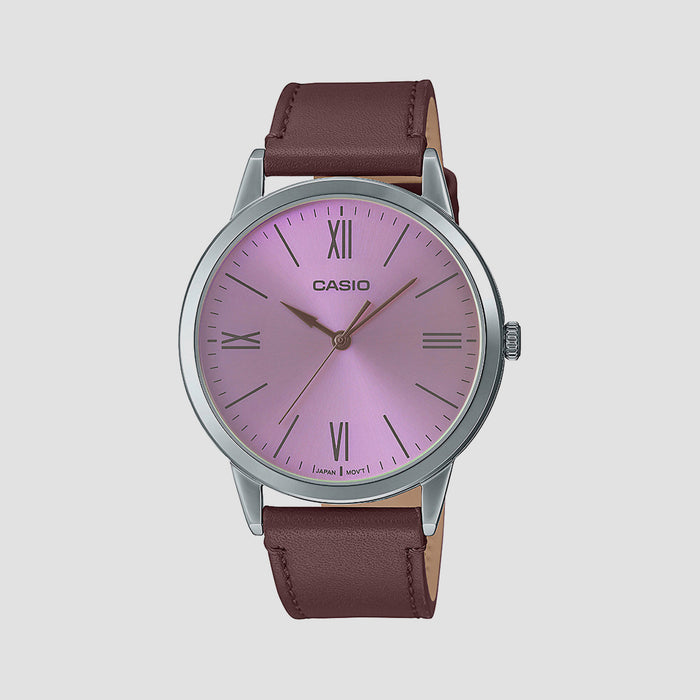 Casio Round Purple Analog watch