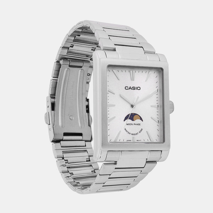Casio Men Rectangular White watch