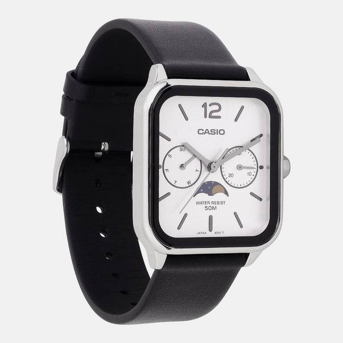 Casio Men Rectangular White watch