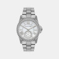 Everest Women Quartz Mother Of Pearl Dial Analog Stainless Steel Watch MK7403