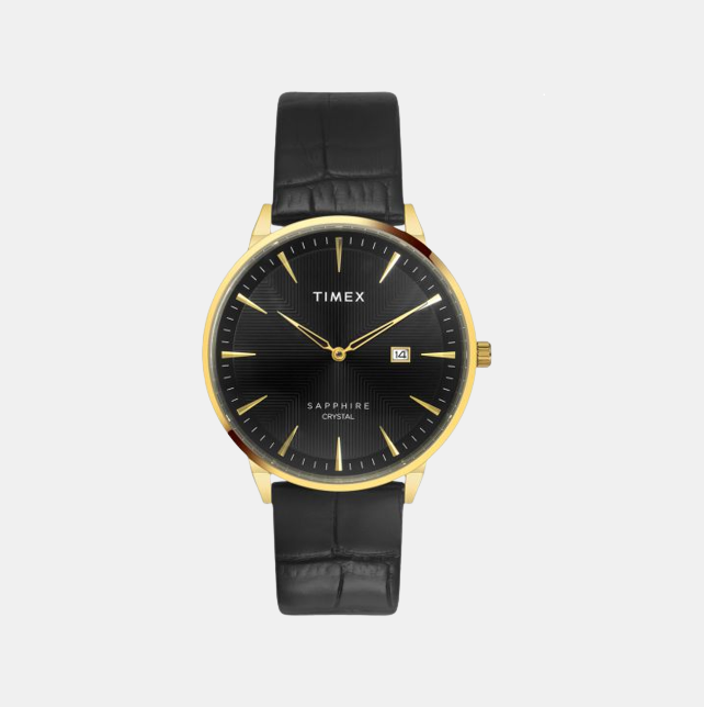 Timex Round Black Analog watch