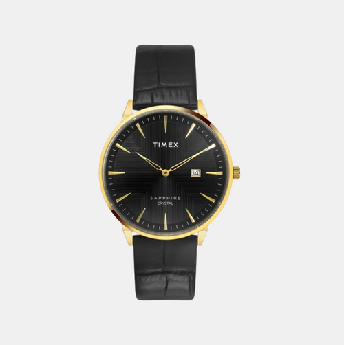 Timex Round Black Analog watch