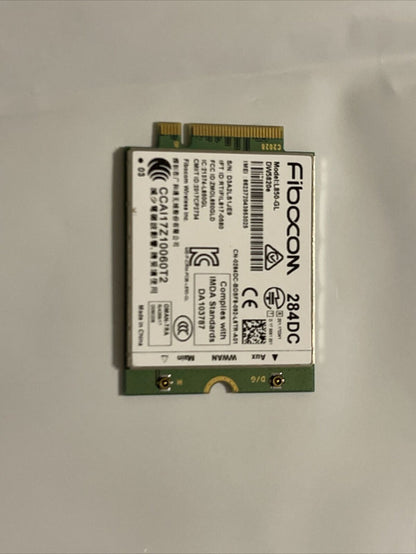 Fibocom L850-GL LTE/WCDMA 4G WWAN Card Module A02 DW5820e 284DC
