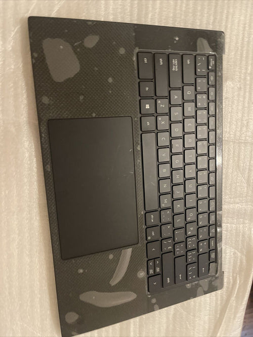 French Dell OEM XPS 9500 Touchpad Palmrest french Keyboard  6JV4G 06JV4G 18 P3