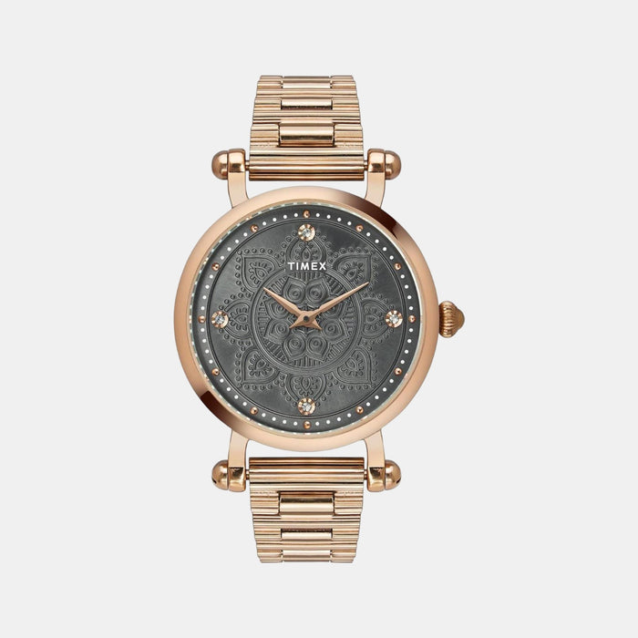 Timex Round Grey Analog watch