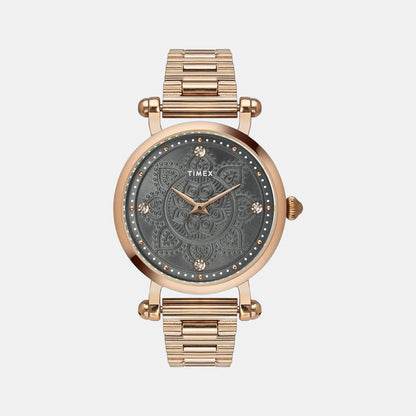 Timex Round Grey Analog watch